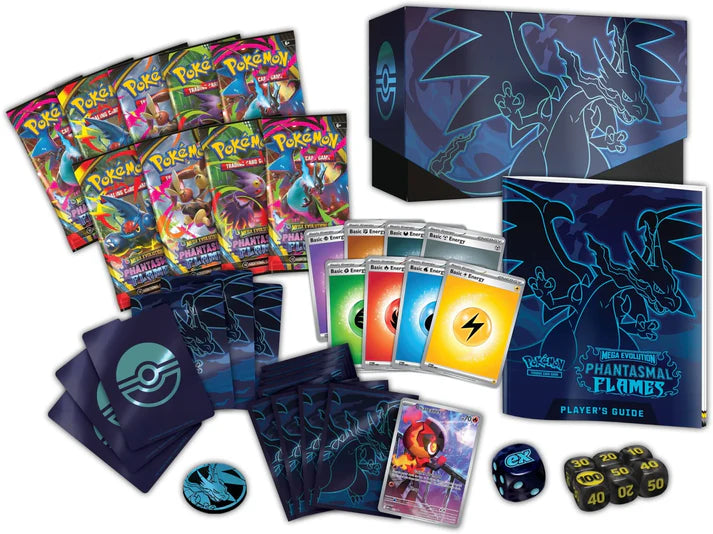 Pokémon Mega Evolution - ME02 Phantasmal Flames Elite Trainer Box (9 Pack)