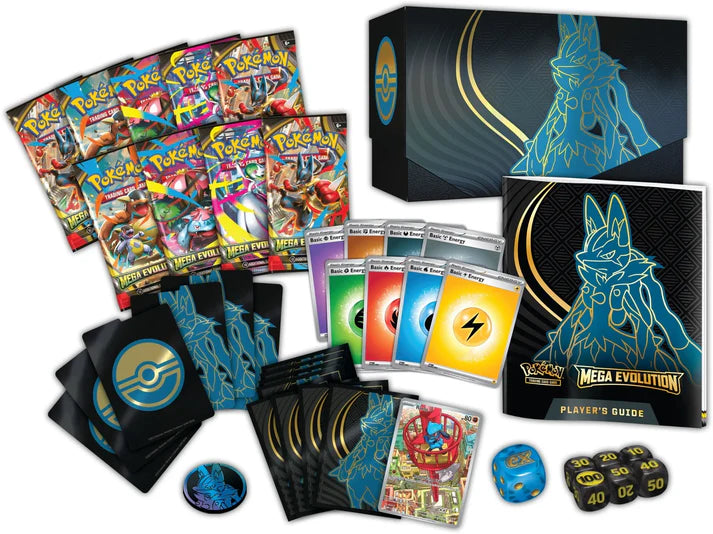 Pokémon Mega Evolution Mega Lucario - Elite Trainer Box (9 Pack)