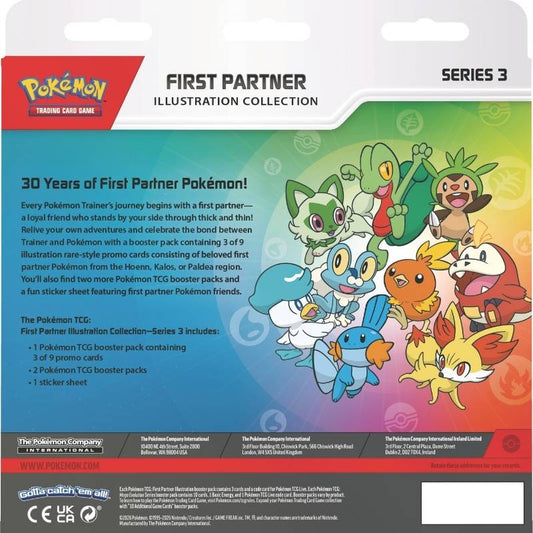 Pokemon TCG: First Partner Illustration Collection Series 3 box