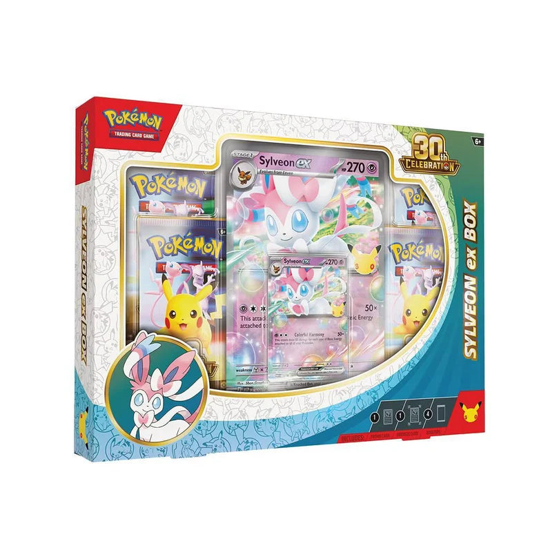 Pokémon TCG: 30th Celebration - Sylveon EX Box