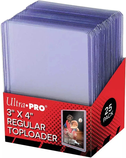 Ultra Pro 3" x 4" Toploader (25-pack)