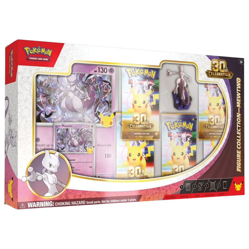 Pokémon TCG: 30th Celebration Figure Collection - Mewtwo PREORDER November 6