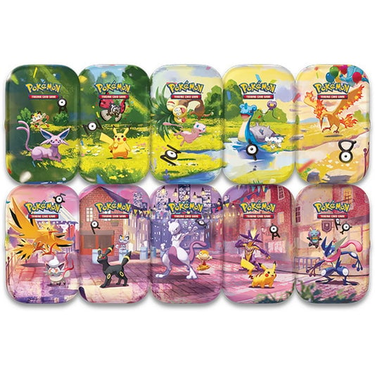 Pokemon TCG: Mega Evolution - 30th - Tin Box - 10 st