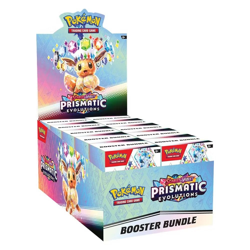 Pokémon TCG: Prismatic Evolutions - Booster Bundle Display