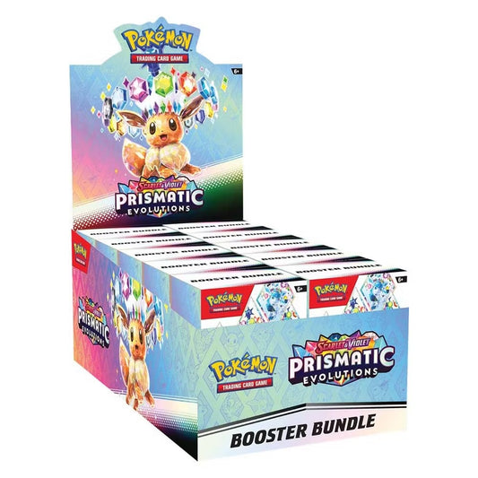Pokémon TCG: Prismatic Evolutions - Booster Bundle Display