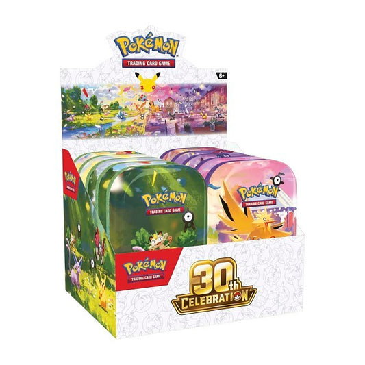 Pokemon TCG: Mega Evolution - 30th - Tin Box - 10 st