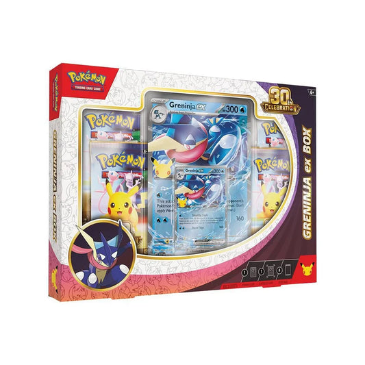 Pokémon TCG: 30th Celebration - Greninja EX Box