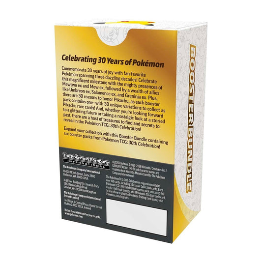 Pokémon TCG: 30th Celebration - Booster Bundle