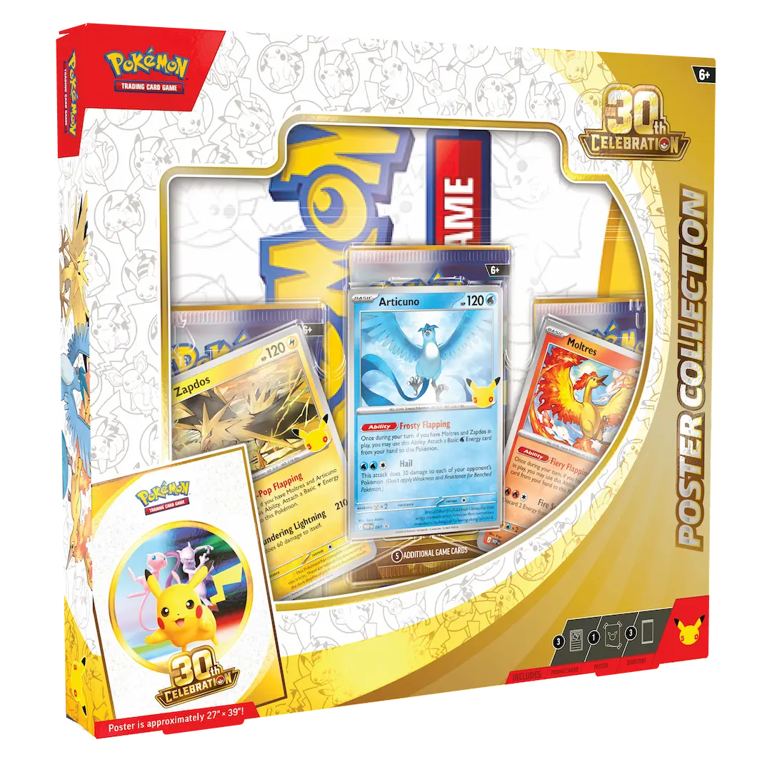 Pokémon TCG: 30th Celebration - Poster Collection