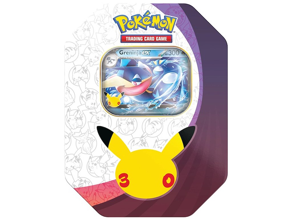 Pokémon TCG: 30th Celebration - Greninja EX tin