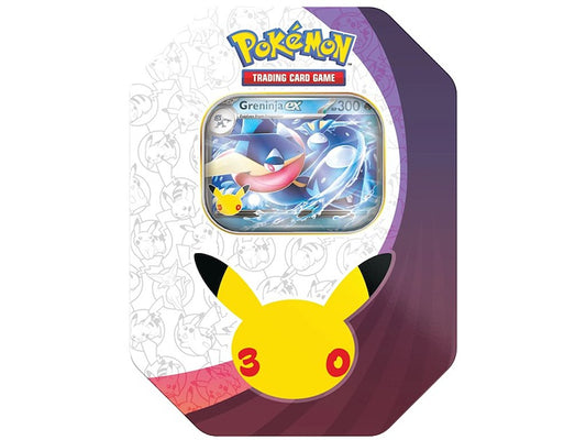 Pokémon TCG: 30th Celebration - Greninja EX tin