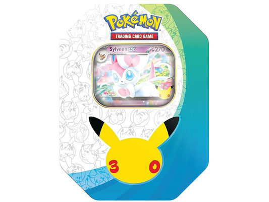 Pokémon TCG: 30th Celebration - Sylveon EX tin