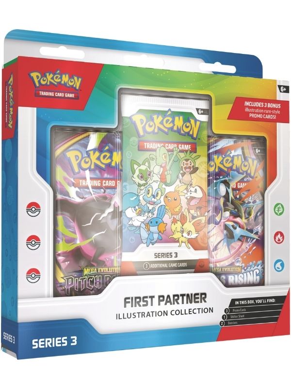 Pokémon TCG: First Partner Illustration Collection Series 3 box